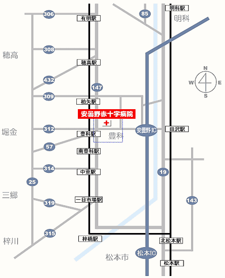 病院地図広域